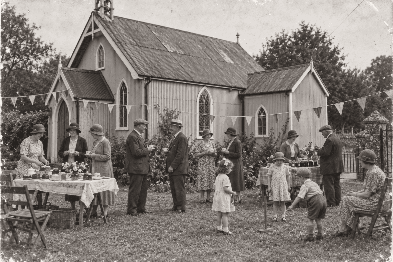 Summer Fete In The Yard